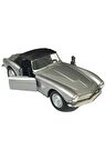 Bmw 507 Model Araba 1956 Model 1/36 Ölçek Gri 12 cm