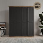Dali 4 kapılı MDF country gardırop