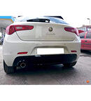 ALFA ROMEO GIULIETTA TEK ÇIKIŞ DİFÜZÖR PARLAK SİYAH