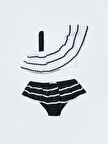 Sutaşı detaylı kız çocuk bikini takım