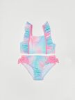 Batik Desenli Kız Çocuk Bikini Takım DB200786BT