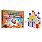 Adeda Dikkati Güçlendirme Seti 6 Yaş + 10 Parça Ahşap Serbest Materyal 