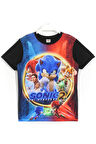 Kirpi Sonic The Hedgehog 2 T-shirt Siyah Renk