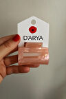 DD523 Pembe Sedefli Saç Kelepçesi (8 cm) Mandal Toka