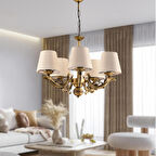 DEDE BEŞ KOLLU SAVA ZAMAK AVİZE ESKİTME ŞAPKALI