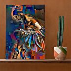 Tuval Üzerine Dijital Baskı Modern Sanatsal Kanvas Tablo 35x50 Tablo-A014