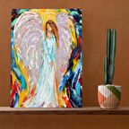 Tuval Üzerine Dijital Baskı Modern Sanatsal Kanvas Tablo 35x50 Tablo-A016