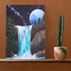 Tuval Üzerine Dijital Baskı Modern Sanatsal Kanvas Tablo 35x50 Tablo-A041