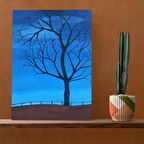 Tuval Üzerine Dijital Baskı Modern Sanatsal Kanvas Tablo 35x50 Tablo-A078