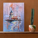 Tuval Üzerine Dijital Baskı Modern Sanatsal Kanvas Tablo 35x50 Tablo-A085