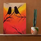 Tuval Üzerine Dijital Baskı Modern Sanatsal Kanvas Tablo 35x50 Tablo-A108