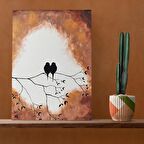 Tuval Üzerine Dijital Baskı Modern Sanatsal Kanvas Tablo 35x50 Tablo-A125