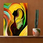 Tuval Üzerine Dijital Baskı Modern Sanatsal Kanvas Tablo 35x50 Tablo-A139