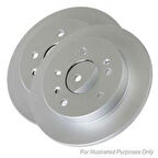 Delphi BG9136RS Arka Fren Diski Rulmanlı Renault Megane II RS 2.0 16V Turbo 5 Bijon 8200266043