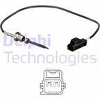 Delphi TS30149 Egzoz Sıcaklıgı Sensörü Volvo S60 I 2.4D 05-10 V70 II 2.4D 05-10 XC70 295 2.4 D5 AWD 05-07 Xc90 I D3 D5 09-13 30729648