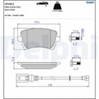 FREN BALATASI ARKA (116MM) T5 03-
