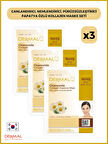 Dermal Canlandırıcı, Nemlendirici, Pürüzsüzleştirici Papatya Özlü Kollajen Maske 23 Gr 3 Adet