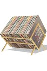 Metal Plaklık, Dergilik, Gazetelik Plak Organizer Gold & Siyah Metal Dergilik