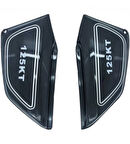 Monero MONDİAL 125 KT SİYAH SELE ALTI YAN KARENAJ TAKIM