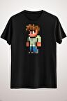 Erkek Siyah Terraria The Guide 8 Bit