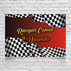 Yatış Temalı Doğum Günü Afişi 50X70 cm