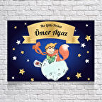 Küçük Prens Temalı Doğum Günü Afişi 35X50 cm