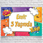 POW Temalı Doğum Günü Afişi 70X100 cm