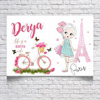 Paris Temalı Doğum Günü Afişi 50X70 cm