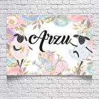 Sevimli Koyunlar Temalı Doğum Günü Afişi 100X150 cm