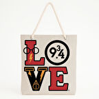 Harry Potter Baskılı Plaj Çantası