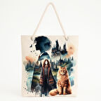 Harry Hermione Hogwarts Plaj Çantası