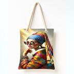 İnci Küpeli Kız Omuz Çantası