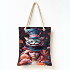 Fantastik Kedi ve Kadın Omuz Çantası