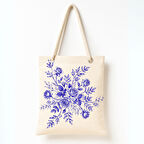 Lila Buket Düşü Omuz Çantası