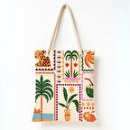 Tropik Sahne Eskizi Omuz Çantası