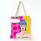 Sessiz Pop Portresi Omuz Çantası