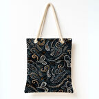 Gece Paisley Rüyası Omuz Çantası