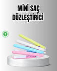 Taşınabilir Seramik Kaplama Mini Saç Düzleştirici – Seyahat ve Günlük Kulla