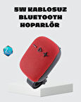 Taşınabilir Kablosuz Hoparlör – 5W Güç TWS Bağlantı ve 800mAh Pil