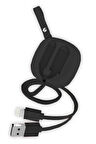 S80 Lightning Kablo iphone Uyumlu 20cm-1M 2A - Siyah-(5796)