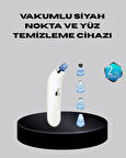 5 Kademeli Vakumlu Gözenek Temizleyici – Su Geçirmez ve Taşınabilir Siyah Nokt