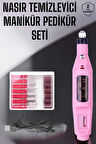 Protez Tırnak Manikür ve Pedikür Seti Elektrikli
