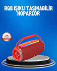 RGB LED Işıklı 20W Taşınabilir Hoparlör Bluetooth 5.3 + Type-C Şarj