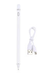 K2262 iPad Uyumlu Dokunmatik Stylus Kalem - Beyaz-(5796)
