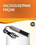 Çok Yönlü Kullanıma Uygun Saç Kurutma ve Düzleştirme Fırçası