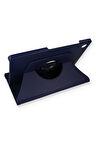 Samsung Galaxy X200 Tab A8 10.5 Kılıf 360 Tablet Deri Kılıf - Lacivert-(5796)