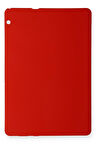 Huawei MediaPad T5 10 Kılıf Evo Tablet Silikon - Kırmızı-(5796)