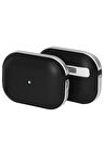 Airpods Pro 2 (2.nesil) MO-A8 Armor Kılıf - Gümüş-(5796)