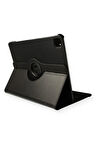 iPad Pro 11 (2020) Kılıf 360 Tablet Deri Kılıf - Siyah-(5796)