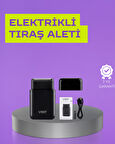 Kart Tasarımlı Şarjlı Tıraş Makinesi | 2 Başlıklı Hassas Kesim